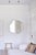 Glass Frosted White Wood Edge Mirror from Deknudt Mirrors For Sale - Image 7 of 18