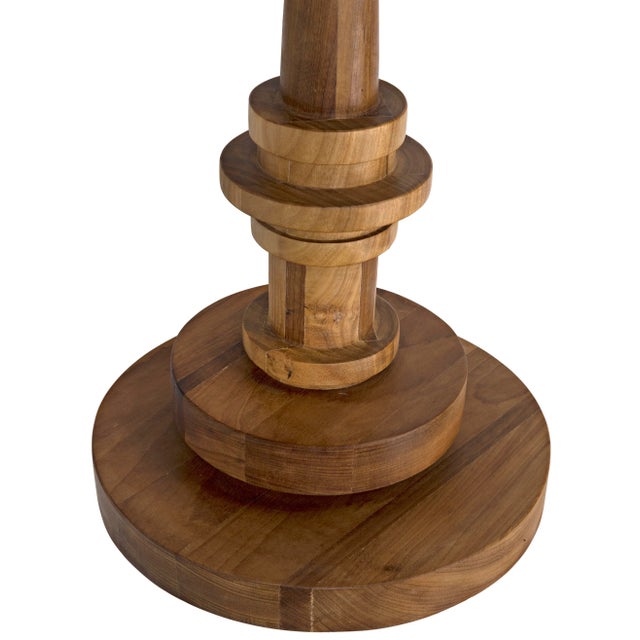 2020s NOIR Comodo Side Table in Gold Teak For Sale - Image 5 of 6