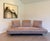 Contemporary Ligne Roset Large Prado Sofa in Dusty Mauve Brown With Movable Back Cushions For Sale - Image 3 of 12