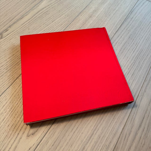 Red Vintage Mid Century Modern Richard Lindner 1st Edition Hardcover Art Book With Full Color Plates For Sale - Image 8 of 12