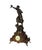 Brown Napoleon III Mantel Clock in Red Marble, 19th Century For Sale - Image 8 of 8