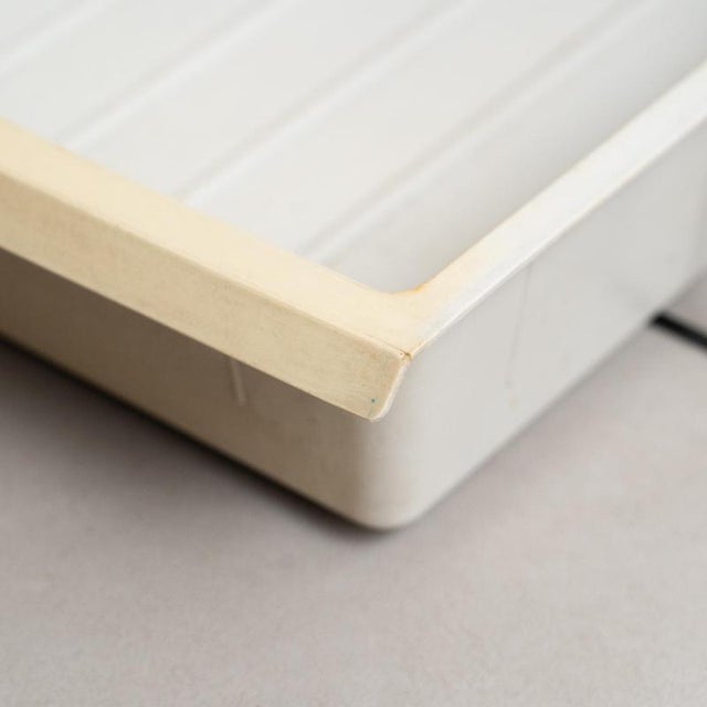 Mid-Century Modern Metal and Plastic File Rack attributed to Charlotte Perriand, 1950s For Sale - Image 10 of 17