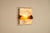 Mid-Century Modern Cristal & Amber Quilt Wall Lamps by Toni Zuccheri for Venini, Italy, 1970s, Set of 3 For Sale - Image 3 of 14