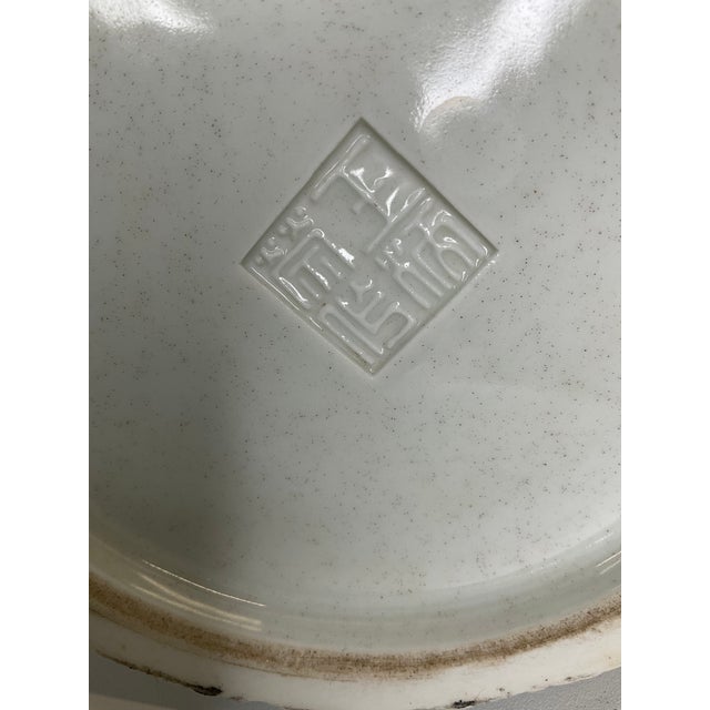 Blanc De Chine Dragon Brush Pot For Sale - Image 12 of 12