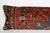 Early 20th Century Persian Tribal Rug Pillow Cover – Handmade Ethnic Wool on Cotton Cushion Cover -14'' X 47'' For Sale - Image 5 of 10