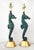 Metal Lamps Seahorses - A Pair For Sale - Image 7 of 15
