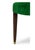 1950s Set of Eight Jules Leleu Dining Chairs, Newly Restored in Emerald Bouclé For Sale - Image 5 of 12
