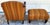 Vintage MCM Club Lounge Armchair & Ottoman Art Deco a Pair For Sale - Image 10 of 14