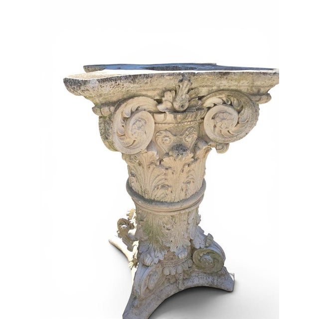 Sculpture Materials Classical Plaster Capital, 1950s For Sale - Image 7 of 11