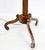 Rosewood & Burl Wood Tripod Base Side Table Regency Style Floor Lamp For Sale - Image 11 of 12