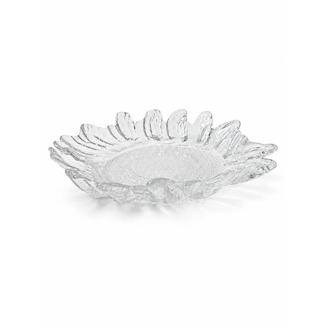 Barock Serving Bowl in Glass from Lindshammar Glasbruk, 1970s For Sale - Image 6 of 7