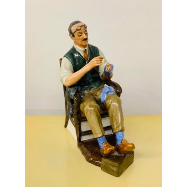 Tan 1960s "The Bachelor" Royal Doulton Retired Figurine For Sale - Image 8 of 8