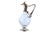 Silver Wine Jug in Cut Glass For Sale - Image 9 of 9