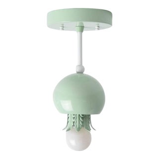 Cresson Semi-Flush Mint Green For Sale