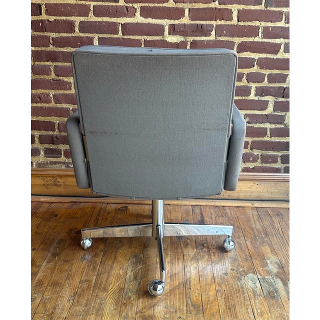 Shaw Walker Shaw-Walker Mid Century Modern Executive Desk Chair For Sale - Image 4 of 12