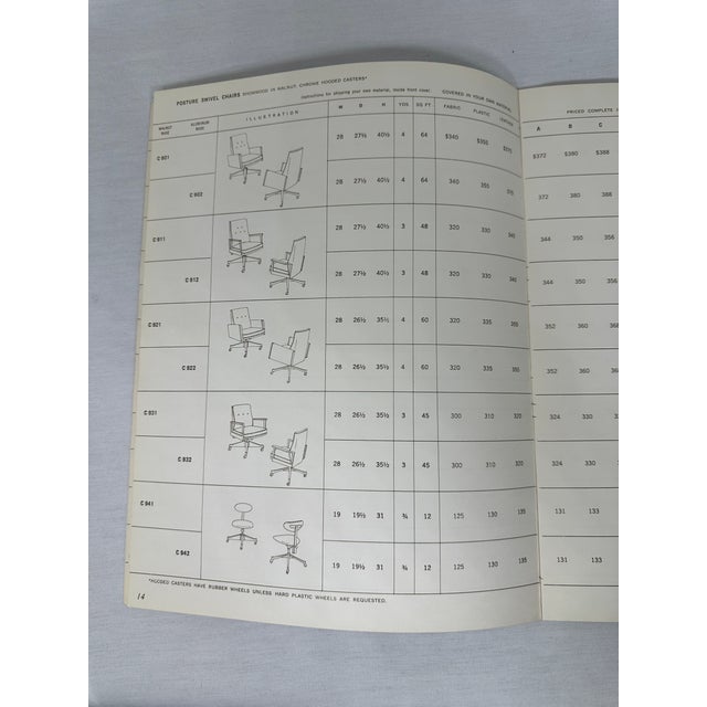 Jens Risom "The Answer Is Risom" 1955 Book With 1960 Price List & Original Mailing Sleeve For Sale - Image 12 of 12