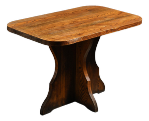 Wood Dining Table, French Alps, 1970