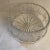 1980s Crystal Bowl Etched With Ribbed Rim For Sale - Image 4 of 8