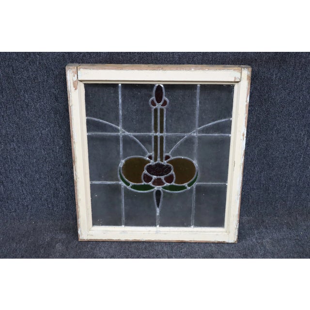 Stained Glass Window For Sale - Image 9 of 9