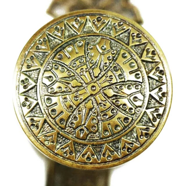 This four fold door knob set was made by Reading in the 1881 catalog. Vernacular style. Part of the H-2320 group. Original...