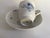 Blue Form Wellenspiel Blue Flower Coffee Cup with Saucer and Plate from Meissen, 1990s, Set of 3 For Sale - Image 8 of 13
