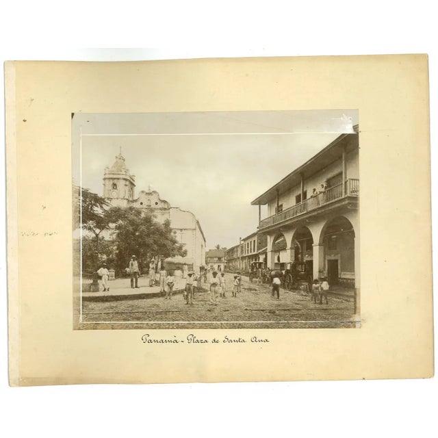 Unknown, Ancient Views of Panama City, Photos, 1880s, Set of 2 For Sale - Image 3 of 3