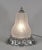 Muller frères Cherrier & Besnus A French art deco lamp in nickeled bronze or solid brass. In fact what we call bronze or...