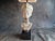 Mid-Century Modern Reglor of California Mid-Century Nefertiti Lamp With Period Shade For Sale - Image 3 of 9