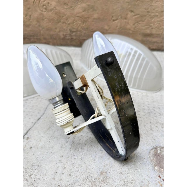Vintage Lambda Wall Lamps by Vico Magistretti for Artemide, 1961, Set of 2 For Sale - Image 14 of 18