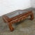 Vintage Chinoiserie Ming Style Chow Leg Carved Square Coffee Table by Casa Bique Ltd & Attr to Robert Marcius For Sale - Image 6 of 13