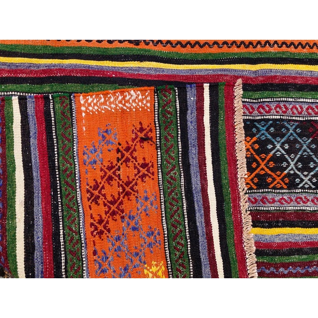 Textile Vintage Anatolian Kilim Rug, 1960s For Sale - Image 7 of 8