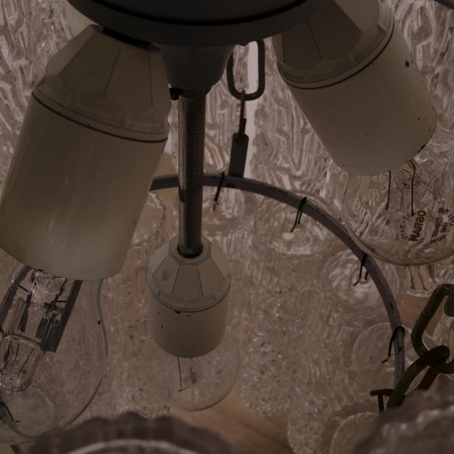 Murano Glass Tronchi Chandelier from Venini, 1970s For Sale - Image 14 of 17