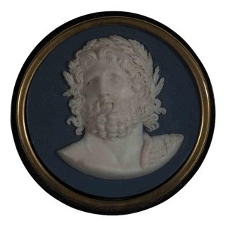 Vintage Box with Portrait, Late 19th Century For Sale