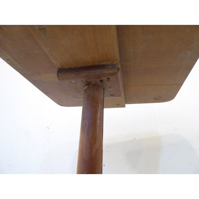 Antique French Hardwood Sculptor's Pedestal For Sale - Image 4 of 4