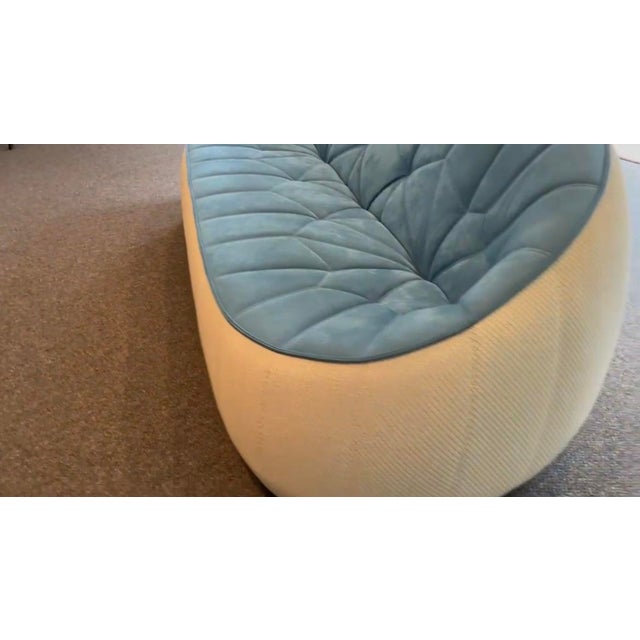 Textile Ligne Roset Ottoman Large Settee Sofa For Sale - Image 7 of 15