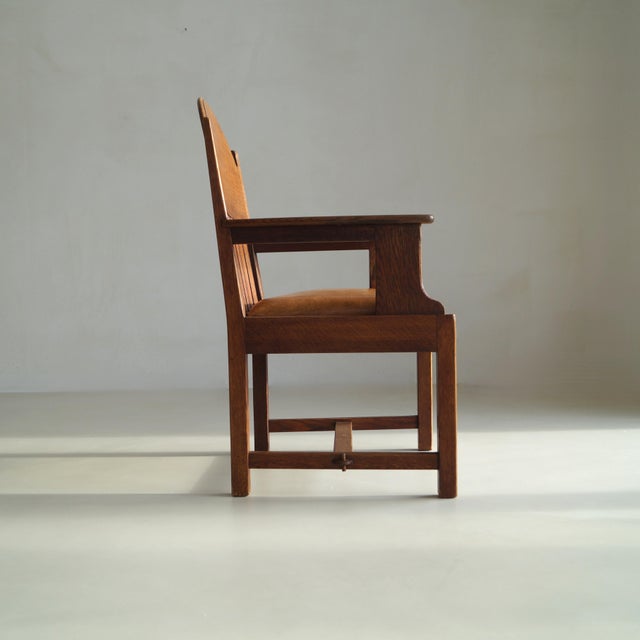 Dutch Art Deco Armchair by Hendrik Wouda for Pander & Sons, 1920s For Sale - Image 9 of 18