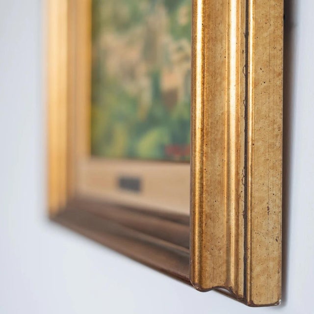 Oscar Falguera, Mountain Village Near Tarragona, Spain, 1990s, Oil on Canvas For Sale - Image 6 of 9