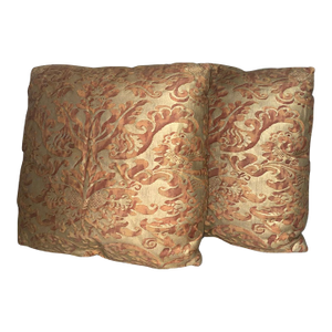 Fortuny Fabric Pillows - Set of 2 by Penn and Fletcher, Inc.
