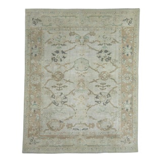 Turkish Oushak Runner Rug 2'8" x 12' #17866 For Sale