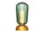 Chrome Murano Glass Style Totem Floor Lamp, Chrome For Sale - Image 8 of 8