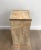 1970s French Travertine and Brass Column For Sale - Image 11 of 13
