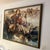 Modern 20th Century Oil on Canvas by Polish-French Artist Walter Spitzer (1927-2021) Titled as "Ship of Fools" Signed Framed Made in 1971 For Sale - Image 3 of 12