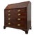 18th Century Antique English Georgian Oak Bureau, 1700s For Sale - Image 5 of 14