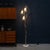 Vintage Italian Brass and Glass Floor Lamp, 1980 For Sale - Image 4 of 18