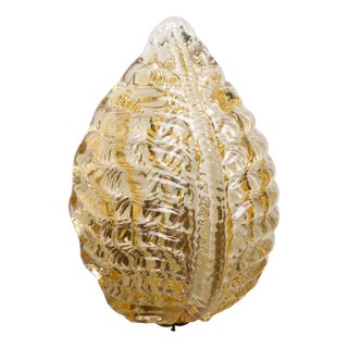 Seashell Wall Lamp by Carl Fagerlund for Orrefors, 1965 For Sale