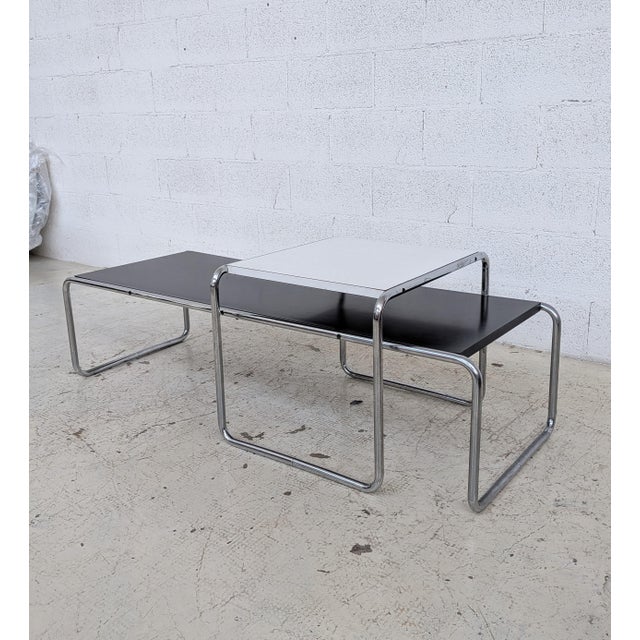 1960s Laccio Low Tables by Marcel Breuer for Gavina, 1960s, Set of 2 For Sale - Image 5 of 12