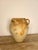 French Provincial 19th Century Three Handle Sandstone Urn For Sale - Image 3 of 5