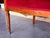 Mid 20th Century French Club Chairs in Red Velvet Upholstery For Sale - Image 9 of 18