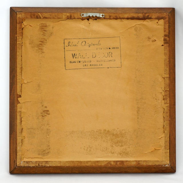 Three 1960's Farm 3d Wall Art Ideal Originals California For Sale - Image 10 of 13