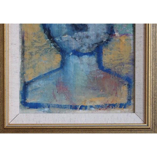 Florentine School Artist, Hidden Portraits XIX, 1990s, Acrylic on Canvas, Framed For Sale - Image 6 of 11